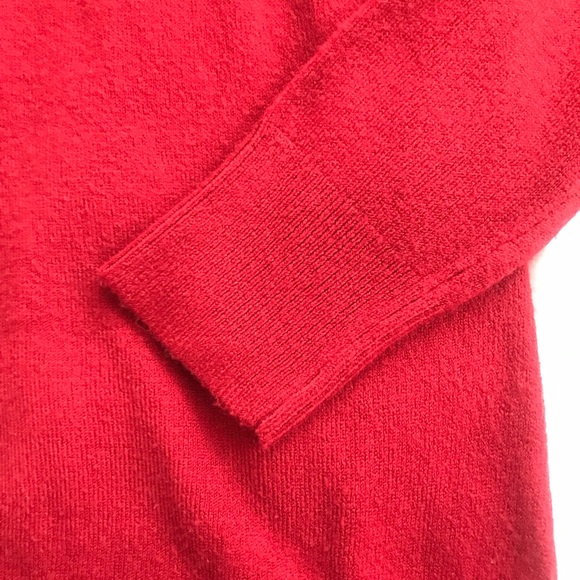 ❣️Carol Rose Burgundy Red Turtle Neck Sweater M - Picture 5 of 5